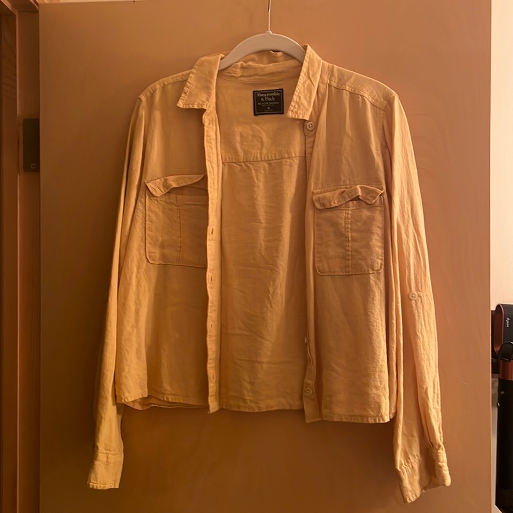 Abercrombie Long Sleeve Button Down